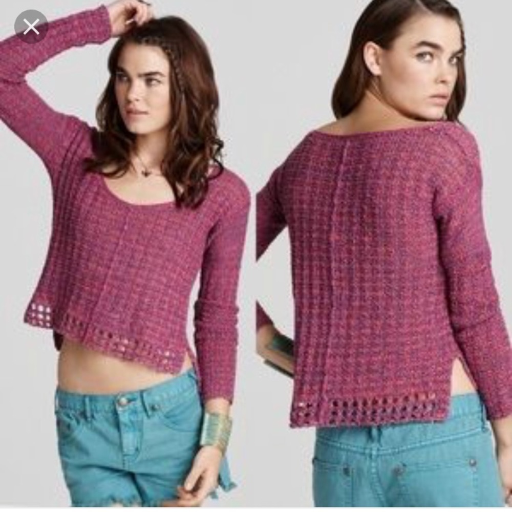 Free people sweater!